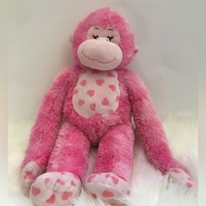 Pink monkey build a bear